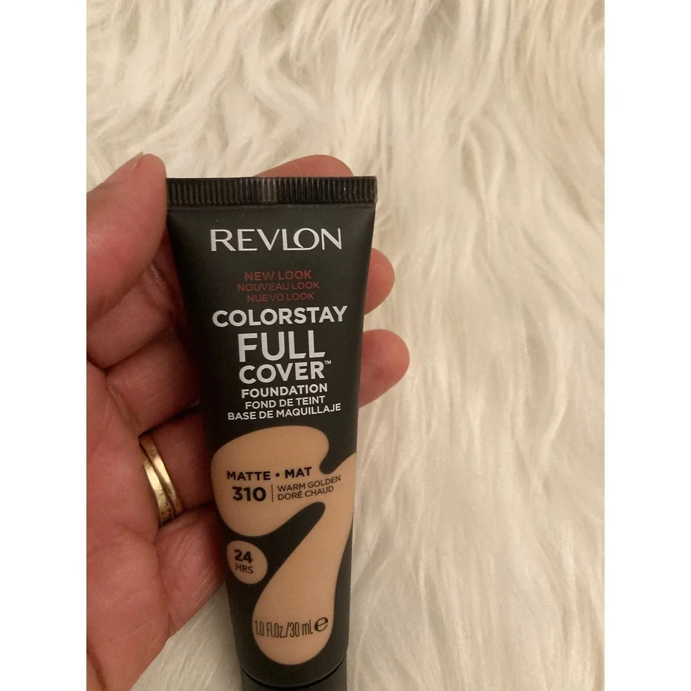 Revlon ColorStay Full Cover Foundation 310 Warm Golden 1oz Matte MAKEUP